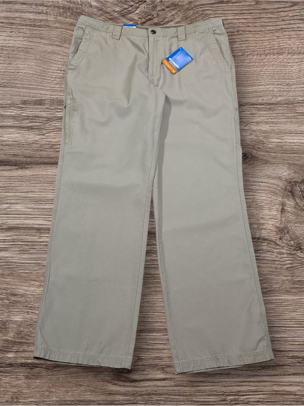 Columbia Men’s Omni-shade SPF 50 Khaki Rock Pants Size 40x34 NWT